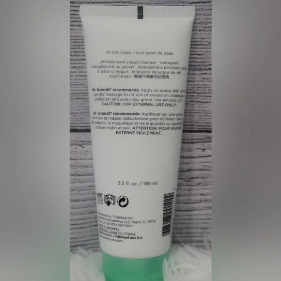Dr. Brandt Clean Biotic - pH Balanced Yogurt Cleanser - 3.5 fl oz - Picture 12 of 12